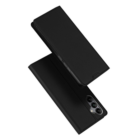 Dux Ducis Skin Pro Hülle für Samsung Galaxy A34 5G Flip Cover Card Wallet Stand schwarz