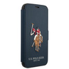 US Polo USFLBKP12LPUGFLNV iPhone 12 Pro Max 6,7" granatowy/navy book Polo Embroidery Collection