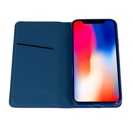 Kabura Smart Book MAGNET do XIAOMI REDMI NOTE 13 PRO 5G GRANATOWA