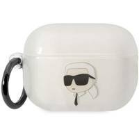 Karl Lagerfeld KLAP2HNIKTCT Airpods Pro 2 Hülle transparent Ikonik Karl Lagerfeld