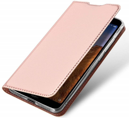 Etui HUAWEI MATE 30 z klapką Dux Ducis skórzane Skin Leather jasny róż