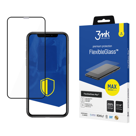 Szkło hartowane 3MK Hard Glass Max IPHONE 11 czarne