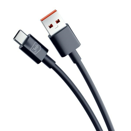 3MK KABEL HYPER USB/TYPE-C 1,2m 5A czarny