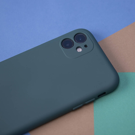 Nakładka Silicon do Motorola Moto G51 5G zielony las