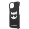 Original Case IPHONE 13 MINI Karl Lagerfeld Hardcase Choupette Head black