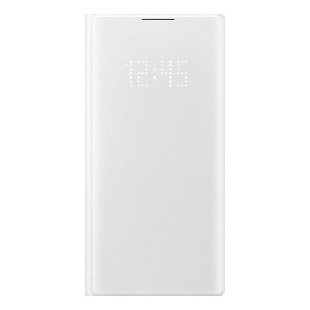 Samsung LED View Cover etui pokrowiec z wyświetlaczem LED Samsung Galaxy Note 10 biały (EF-NN970PWEGWW)