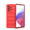 Magic Shield Case Case for Samsung Galaxy A53 5G Flexible Armored Cover Red