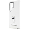 Karl Lagerfeld KLHCS23LHNCHTCT S23 Ultra S918 transparenter Hartschalenkoffer Ikonik Choupette