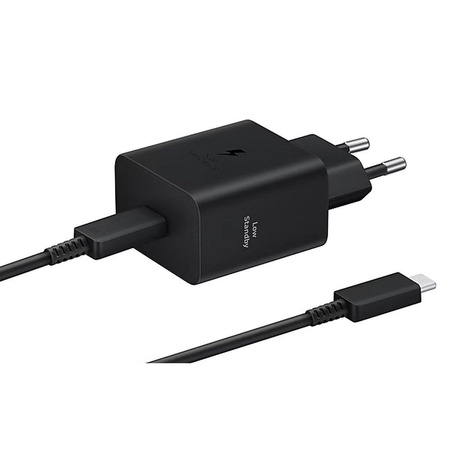 Samsung EP-T4511XBEGEU 45W 4.05A 1x USB-C wall charger - black + USB-C cable