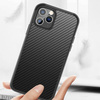 Case IPHONE 11 PRO MAX Sulada Carbon Fiber Hybrid Case black