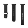 PURO ICON - Elastyczny pasek do Apple Watch 38/40/41 mm (S/M & M/L) (Black)