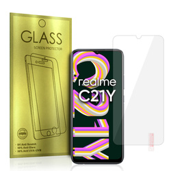 Hartowane szkło Gold do REALME C21Y