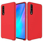 Etui Silicone Case elastyczne silikonowe HUAWEI P30 LITE czerwone