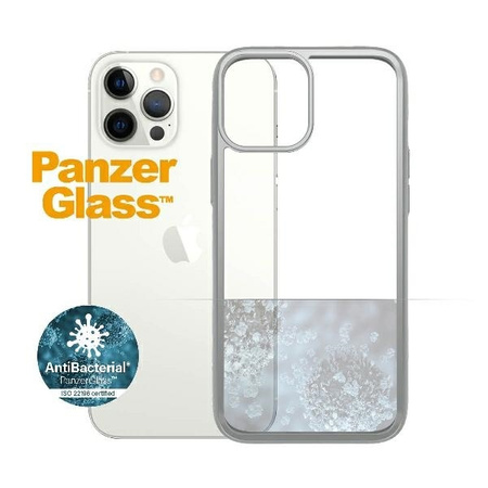 Etui IPHONE 12 PRO MAX PanzerGlass ClearCase Satin Silver AB