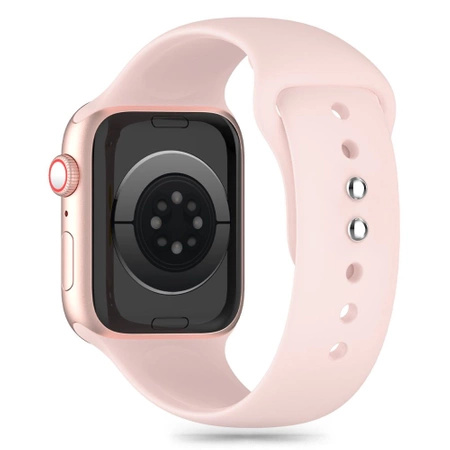 Pasek Tech-Protect Silicone na Apple Watch 4 / 5 / 6 / 7 / 8 / 9 / SE / Ultra 1 / 2 (42 / 44 / 45 / 49 mm) - różowy