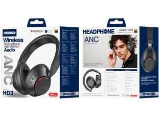 JELLICO wireless headphones (ANC) HD3 Black