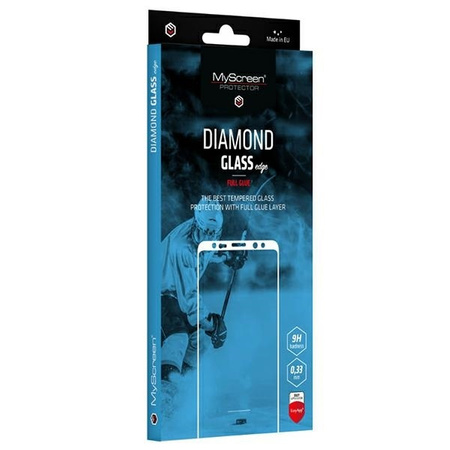 MS Diamond Glass edge Vivo Y76 5G/Y76s Full Glue Black