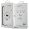 Karl Lagerfeld KLHMP15MHMRSCHH iPhone 15 Plus 6,7&quot; weiß/weißes Hardcase Ring Stand Choupette Head MagSafe