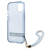 Etui IPHONE 13 Guess Hardcase Translucent Stap (GUHCP13MHTSGSB) niebieskie