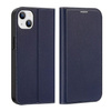 Dux Ducis Skin X2 case for iPhone 14 Plus case with magnetic flap blue