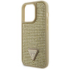 Guess GUHCP14LHDGTPD iPhone 14 Pro 6,1" Gold/Gold Hardcase Strass Dreieck