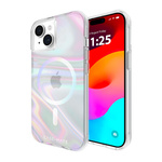 Case-Mate Soap Bubble MagSafe - Etui iPhone 15 / iPhone 14 / iPhone 13 (Iridescent)