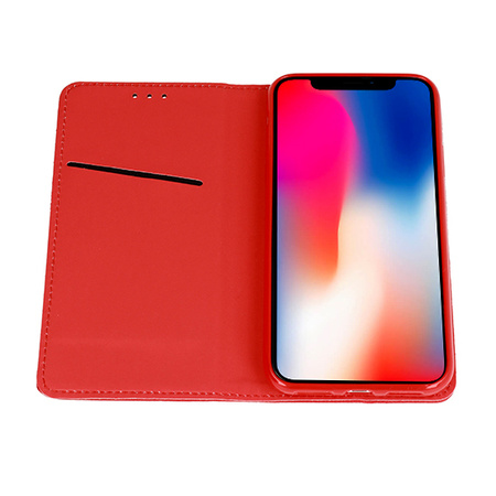 Kabura Smart Book MAGNET do HUAWEI P30 PRO CZERWONA