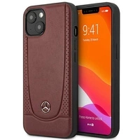 Mercedes MEHCP15SARMRE iPhone 15 6,1&quot; rot/rotes Hardcase Leder Urban Bengale