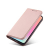 Magnet Card Case for Samsung Galaxy S23 Ultra Cover with Flip Wallet Stand Pink