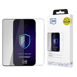 Apple iPhone X - 3mk ComfortDuo Privacy Clear