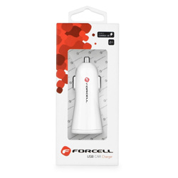 FORCELL ładowarka Samochodowa ze złączem USB - 2,4A z funkcją Quick Charge 3.0