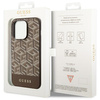 Guess GUHMP14XHGCFSEW iPhone 14 Pro Max 6,7&quot; braun/braune Hartschale GCube Stripes MagSafe