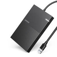 Ugreen Festplattengehäuse 2,5&#39;&#39; USB 3.2 Gen 1 5Gbps Schacht für HDD SSD mit USB Kabel schwarz (30719 CM471)