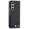 BMW Leather Carbon case for Samsung Galaxy Z Fold 5 - black