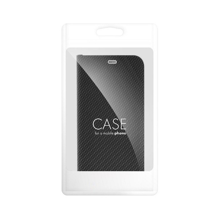 Kabura LUNA Book Carbon do OPPO A53 2020 / A53s czarny