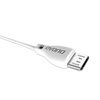 Dudao przewód kabel micro USB 2.4A 2m biały (L4M 2m white)