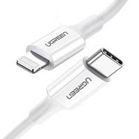 Ugreen kabel przewód MFi USB Typ C - Lightning 3A 1.5 m biały (US171)