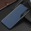 Eco Leather View Case for Samsung S24+ with flap - blue