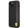 Original Case IPHONE 14 PLUS Ferrari Hardcase Carbon (FEHCP14MAXBK) black