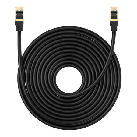 Baseus High Speed ​​Cat 8 40 Gb/s Ethernet cable 15 m - black