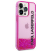 Karl Lagerfeld KLHCP14XLCKVF iPhone 14 Pro Max 6,7" różowy/pink hardcase Liquid Glitter Elong