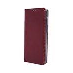 Etui Smart Magnetic do Honor X6a burgundowe