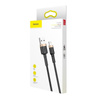 Baseus Cafule Cable - Kabel połączeniowy USB do Lightning, 2.4 A, 1 m (złoty/czarny)