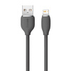 Baseus-Kabel, USB-Kabel - Lightning 2.4A Länge 1,2 m Jelly Liquid Silica Gel - schwarz