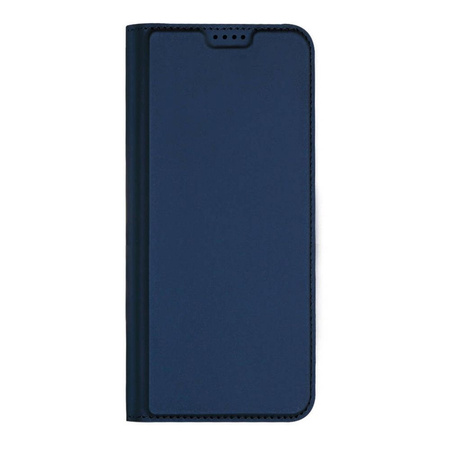 Dux Ducis Skin Pro Hülle für Xiaomi Redmi 11A / Poco C55 / Redmi 12C Cover Flip Card Wallet Stand Blau