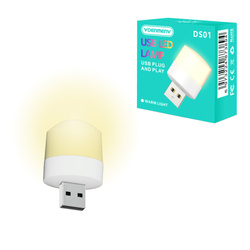 LAMPKA USB DENMEN DIODOWA LED CIEPŁA DS01