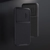 Nillkin Synthetic Fiber S Case für Samsung Galaxy S23, Kameraabdeckung, schwarz