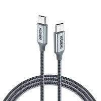 Choetech kabel przewód USB Typ C - USB Typ C 5A 100 W Power Delivery 480 Mbps 1,8 m szary (XCC-1002-GY)