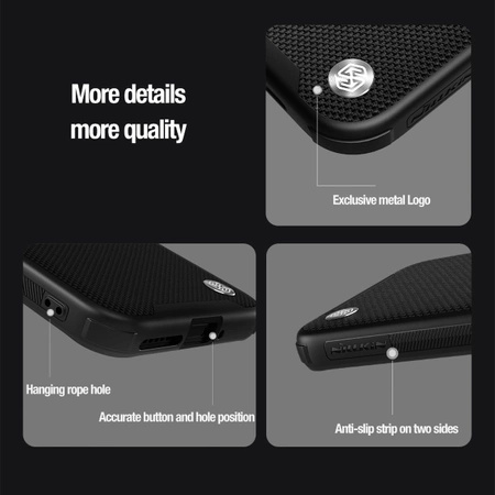 Nillkin Textured Prop Magnetische Hülle für Xiaomi 14 Pro – Schwarz