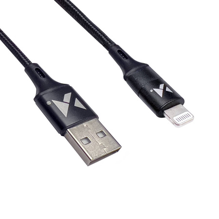 Wozinsky cable USB - Lightning 2,4A 1m black (WUC-L1B)